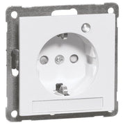 Peha - Schalter-/Steckdosenkombination Steckdose SCHUKO reinweiß D 20.6511.022LED/4NA Beschriftungsf. LED