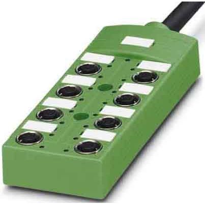 Phoenix Contact - Passiver Sensor-/Aktor-Verteiler (mit Leitung) Sensor-Aktor-Box SACB-8/16-L-5,0PUR