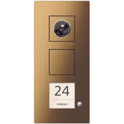TCS Tür Control - Türstation für Türkommunikation Video Außenstation CAE2101-0151 1 Taste, re, AP br