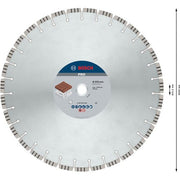 Bosch - Trenn-/Schleifscheibe Diamanttrennscheibe 2608602688 PRO Abrasive