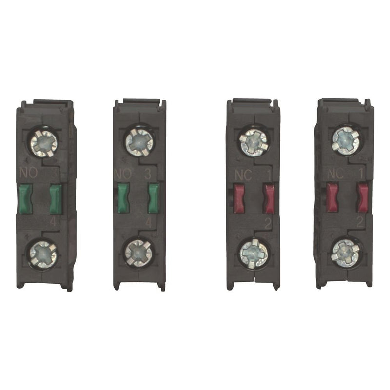 Eaton - Hilfsschalterblock 4 Kontaktelemente M22-2KC10-2KC01-BVP Bodenbefestigung