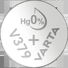 Varta Cons.Varta - Batterie Electronics V 379 Bli.1 1,55V/15mAh/Silber − 10 Stück