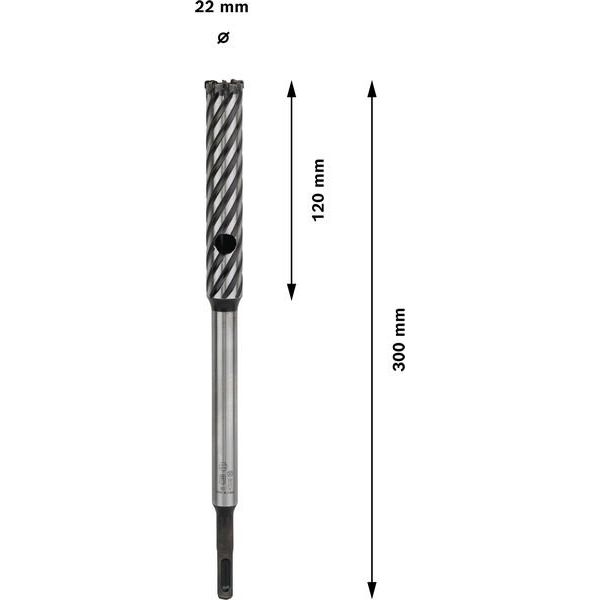 Bosch - Bohrer PRO SDS plus 2608586997 Armierungsbohrer 22