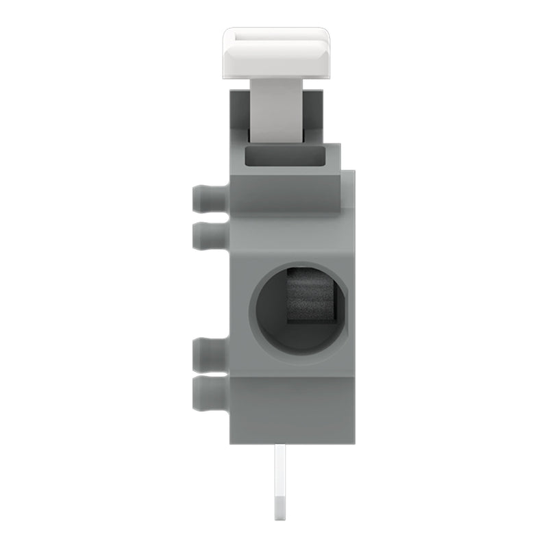 WAGO - Leiterplattenklemme Anreihbare Leiterplattenk. 235-401/332-000 Drücker,1,5mm²,gr − 100 Stück