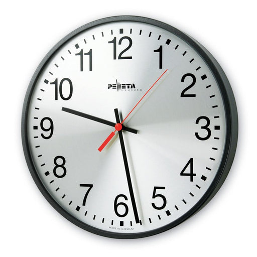 Peweta - Uhr Quarz-Batterie-Uhr 41.240.411 innen,1,5V,D=400mm