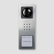 Siedle&Söhne - Zubehör/Ersatzteile für Türkommunikation Gehäuse-Oberteil CV850102/BCV850101E Edelstahl gebürstet