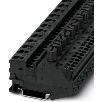 Phoenix Contact - Sicherungs-Reihenklemme Sicherungs-Reihenklemme DT 6/2,5-DR #3073979 0,5-10qmm schwarz − 10 Stück