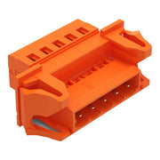 WAGO - Kabelsteckverbinder für Leiterplattensteckverbinder 1-Leiter-Stiftleiste 231-635/114-000 CAGECLAMP,2,5mm²,or − 50 Stück