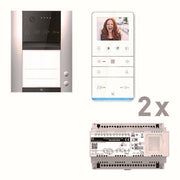 TCS Tür Control - Türsprech-Set video:pack AVA610102 PVAF021/003 IVW6511 2WE AP