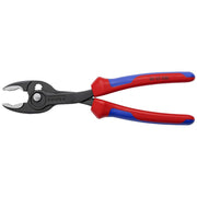 Knipex - Wasserpumpenzange Frontgreifzange 82 02 200 schwarz atramentiert − 6 Stück