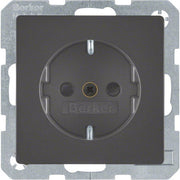 Berker - Steckdose SCHUKO-Steckdose anth/sa 41236086