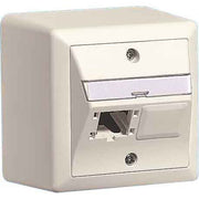 Reichle&De-Massari - Kommunikationsanschlussdose Kupfer AP-Global-Dose 310786 80x80, 2x1 Port