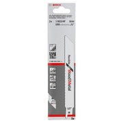 Bosch - Säbelsägeblatt Flexible for Wood and 2608656039 Metal, 2er-Pack