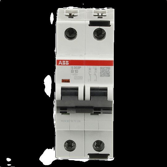 ABB Stotz S&J - Leitungsschutzschalter Sicherungsautomat S302P-B10 25kA, 10A, 2P