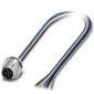 Phoenix Contact - Rundsteckverbinder, feldkonfektionierbar (Industriesteckverbinder) Einbausteckverbinder SACC-E-M12MS#1458868