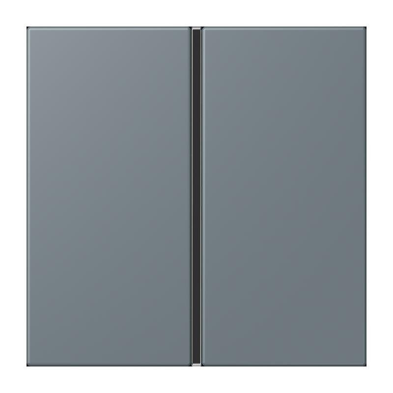 Jung - Abdeckung/Bedienelement für Installationsschalterprogramme Tastensatz 1fach LC 401 TSA 251 gris 59
