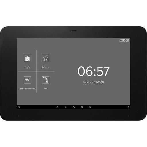 Jung - Bussystem-Melde-/Bedientableau Smart Control 8 SC 0081 U 203mm 8", schwarz