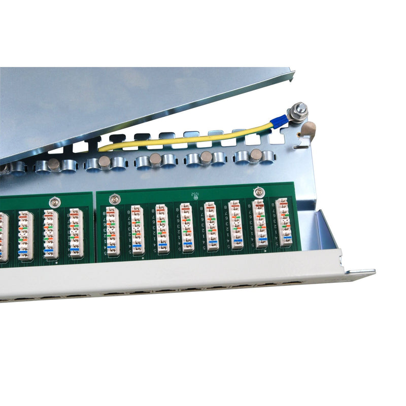 EFB-Elektronik - Patchpanel Kupfer Patchpanel 37667.1M 19Zoll, 1HE, grau