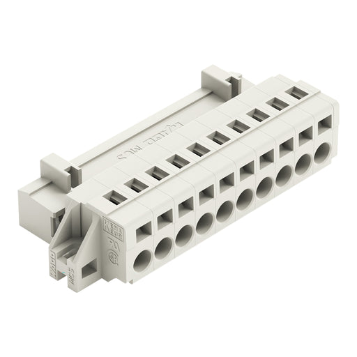 WAGO - Kabelsteckverbinder für Leiterplattensteckverbinder 1-Leiter-Stiftleiste 721-610/019-000 CAGECLAMP,2,5mm²,lgr − 25 Stück