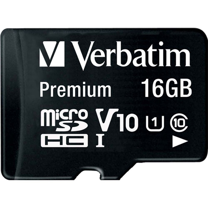 Verbatim - Speichermedium digital microSDHC-Card 16GB 44082 Class 10