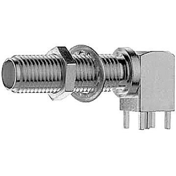 Telegärtner - Koax-Steckverbinder SMA-Winkeleinbaubuchse Au 100024718 für LTP, 50Ohm − 5 Stück