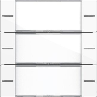 Gira - Bussystem-Tastwippe Wippenset 3-fach BSF 577303 Tastsensor Reinweiß