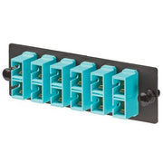 Panduit - Moduleinsatz für Patchpanel LWL LWL-Adapterpa. 4xSC-Duplex FAP4WAQDSCZ MM-Adapter Zirkonia − 5 Stück