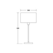 Brumberg Leuchten - Tischleuchte 58106020 1xE27 max. 60W