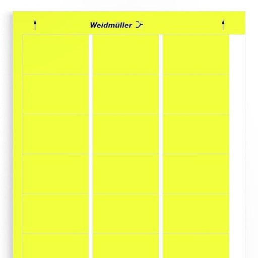 Weidmüller - Kennzeichnungsmaterial Gerätemarkierer LM MT300 60X36 GE − 10 Stück
