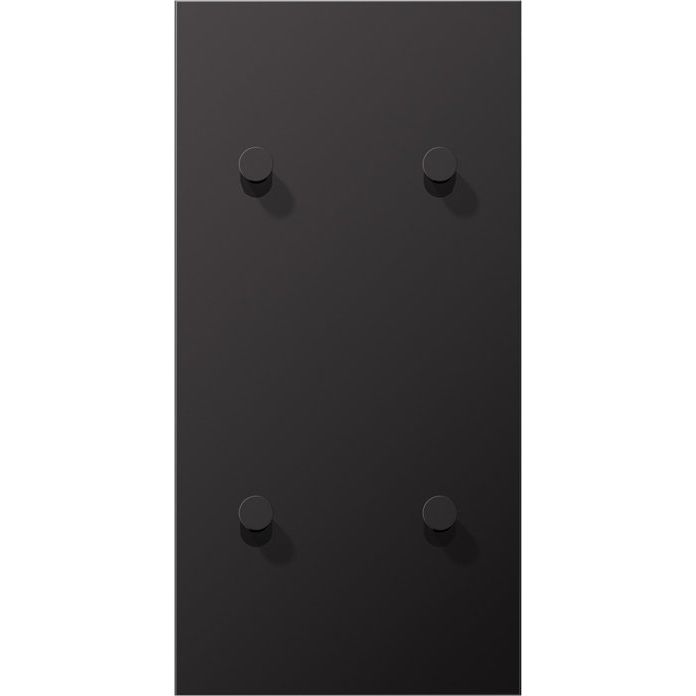 Jung - Abdeckung/Bedienelement für Installationsschalterprogramme Abdeckung mit Kipphebel AL 12-25 D K 01 Kegel, 1fach, dark