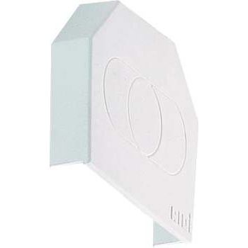 Ridi-Leuchten - Mechanisches Zubehör/Ersatzteile für Leuchten Enddeckel für Tragschiene VLTE SW T #0205791SW − 1 Stück by Rid
