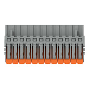WAGO - Kabelsteckverbinder für Leiterplattensteckverbinder 1-Leiter-Federleiste 2231-1112/327-047 − 25 Stück