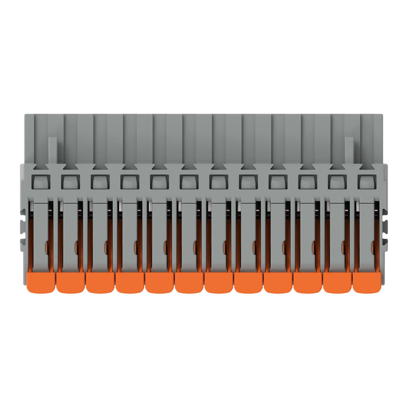 WAGO - Kabelsteckverbinder für Leiterplattensteckverbinder 1-Leiter-Federleiste 2231-1112/327-047 − 25 Stück