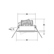 Brumberg Leuchten - Downlight/Strahler/Flutlicht LED-Einbaustrahler 230V 39303073