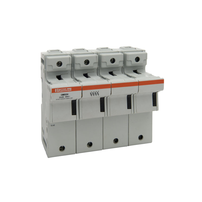 Mersen - Halter für zylindrische Sicherung Sicherungshalter CMS224 22x58 125A 4-p