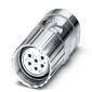 Phoenix Contact - Rundsteckverbinder, feldkonfektionierbar (Industriesteckverbinder) Kabelsteckverbinder CA-09S1N8A80DN
