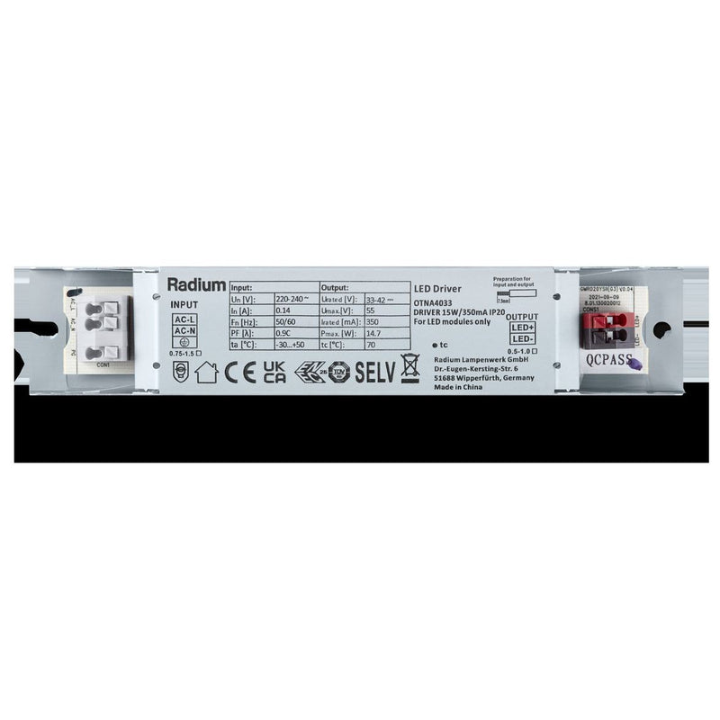 Radium Lampenwerk - LED-Betriebsgerät LED-Treiber OTNA4033 15W/350mA