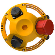Mennekes - CEE-Steckdosen-Kombination (IEC 60309) Steckdosen-Kombination 94350GE 1x16A,5p,400V,2xSch
