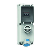 Bals Elektrotech - CEE-Steckdose abschaltbar, abgesichert (IEC 60309) Wandsteckdose abschaltbar 17289 abgesichert 16A 4p