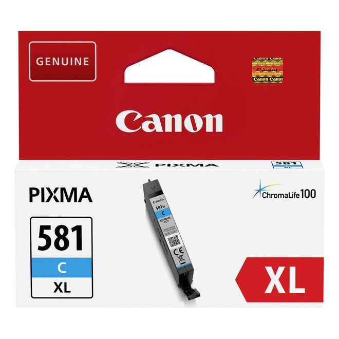 Canon - Verbrauchsmaterial für Telefax/Drucker/MFC Tintenpatrone CLI-581C XL cyan