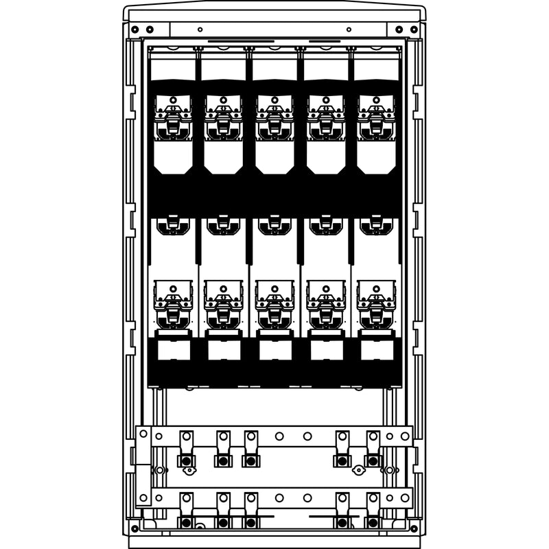 Elsta Mosdorfer - Kabelverteilerschrank Kabelverteilerschrank LS80S.00 mit Sammelschienen