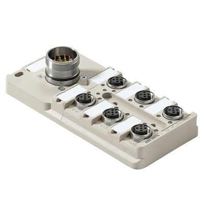 Weidmüller - Passiver Sensor-/Aktor-Verteiler (ohne Leitung) Sensor-/Aktor-Verteiler SAI-6-S 4P M12 Komplett-Modul