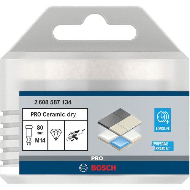 Bosch - Bohrer PRO Ceramic dry 2608587134 Trockenbohrkrone 80