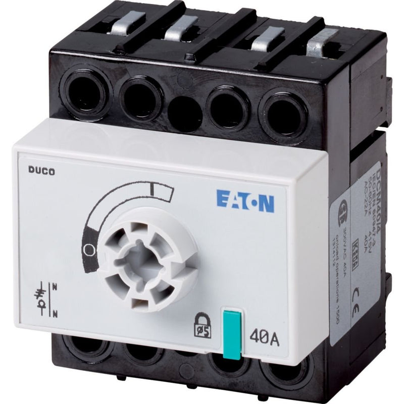Eaton - Lasttrennschalter 4polig DCM-40/4-SK+FM 40A Rückanschluss