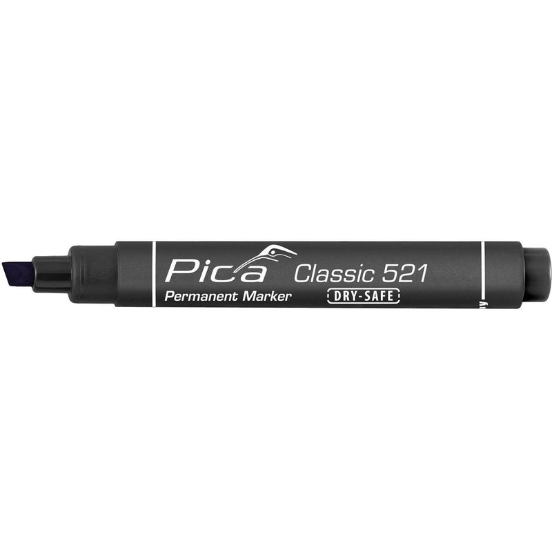 Pica-Marker - Markierungsstift Permanent Marker 521/46 2-6mm, Ksp, schwarz