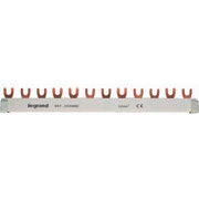 Legrand - Phasenschiene Gabelkammschiene Legrand 004980 3p 1FI+8L10