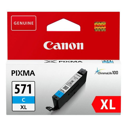 Canon - Verbrauchsmaterial für Telefax/Drucker/MFC Tintenpatrone CLI-571C XL cyan