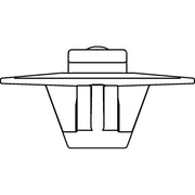 HellermannTyton - Kabelbinder Befestigungsbinder 150-92901 2-teilig − 500 Stück