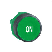 Schneider Electric - Frontelement für Drucktaster Frontelement, grün, flach ZB5AA341 f. Drucktaster D22mm − 1 Stück