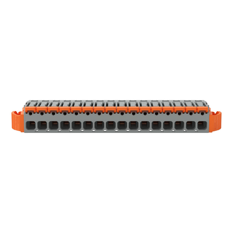 WAGO - Kabelsteckverbinder für Leiterplattensteckverbinder Federleiste 1-Leiter Hebel 2231-1116/038-000 Push-in Cage Clamp − 25 Stück